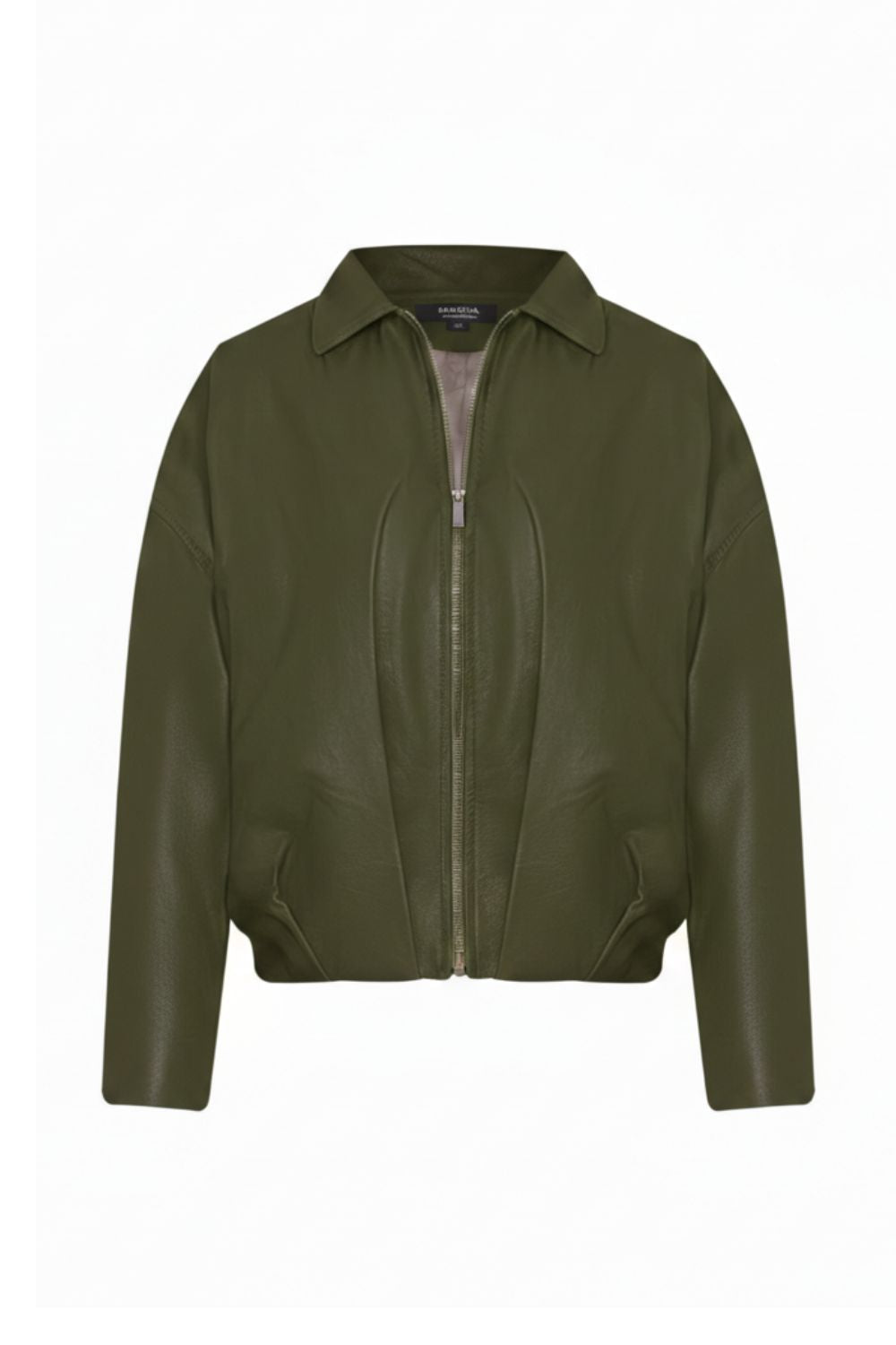 Olive green hunting jacket