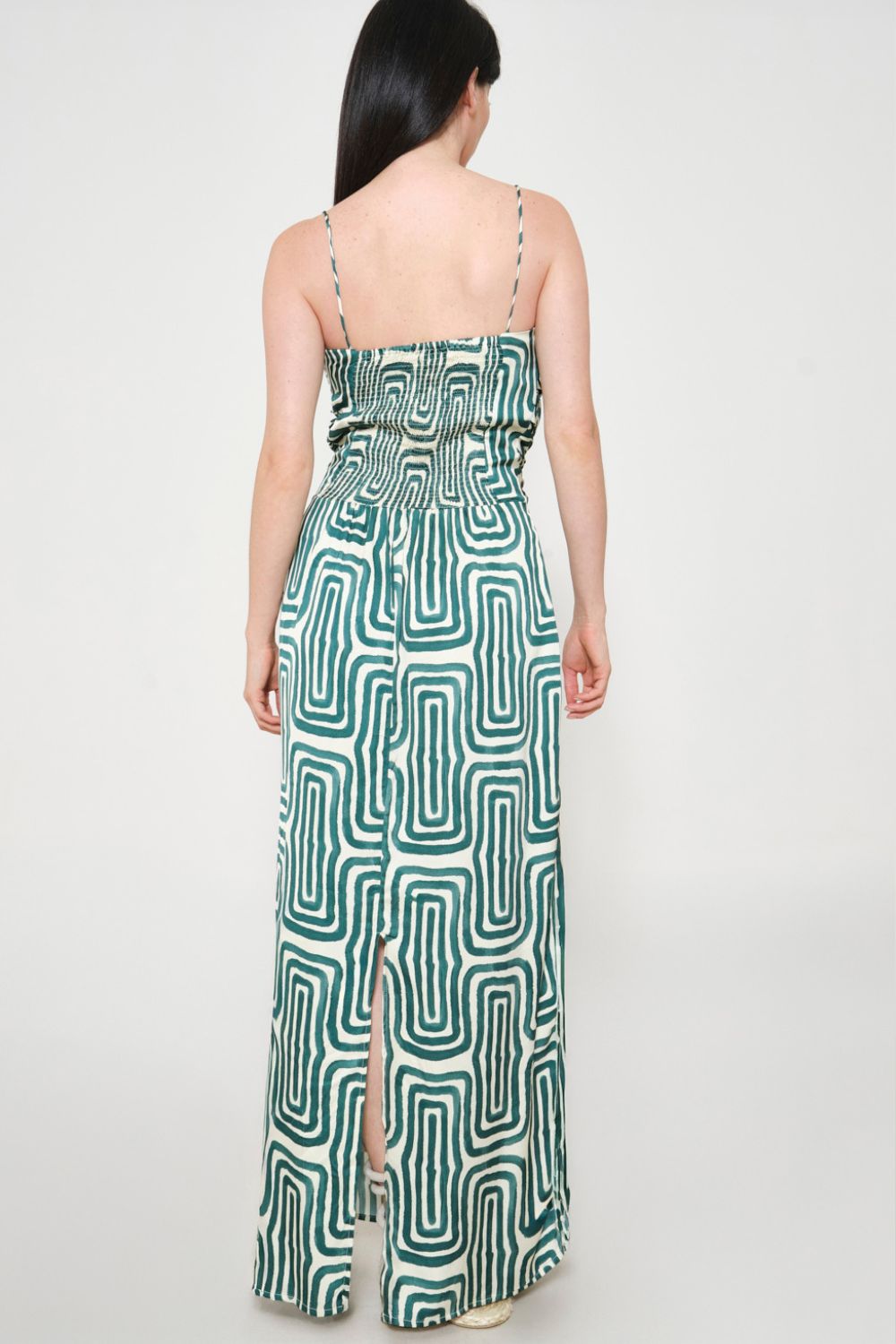 Zafira emerald dress