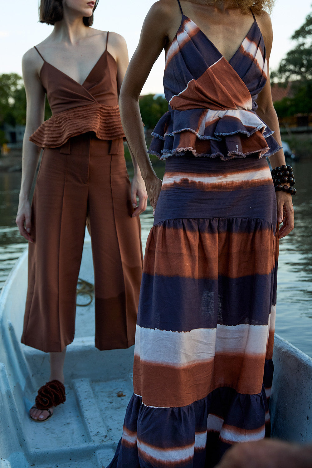 Abisal Skirt Natural Terracotta