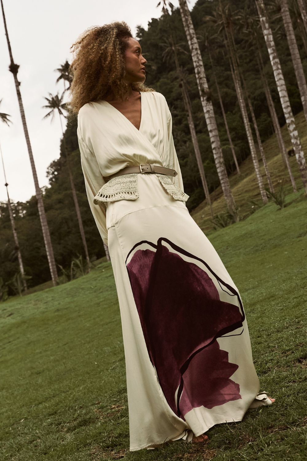 Alba Dress Dark Purple