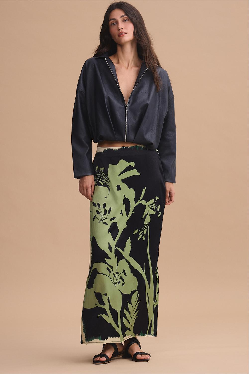 Arabela Skirt Cypress Green