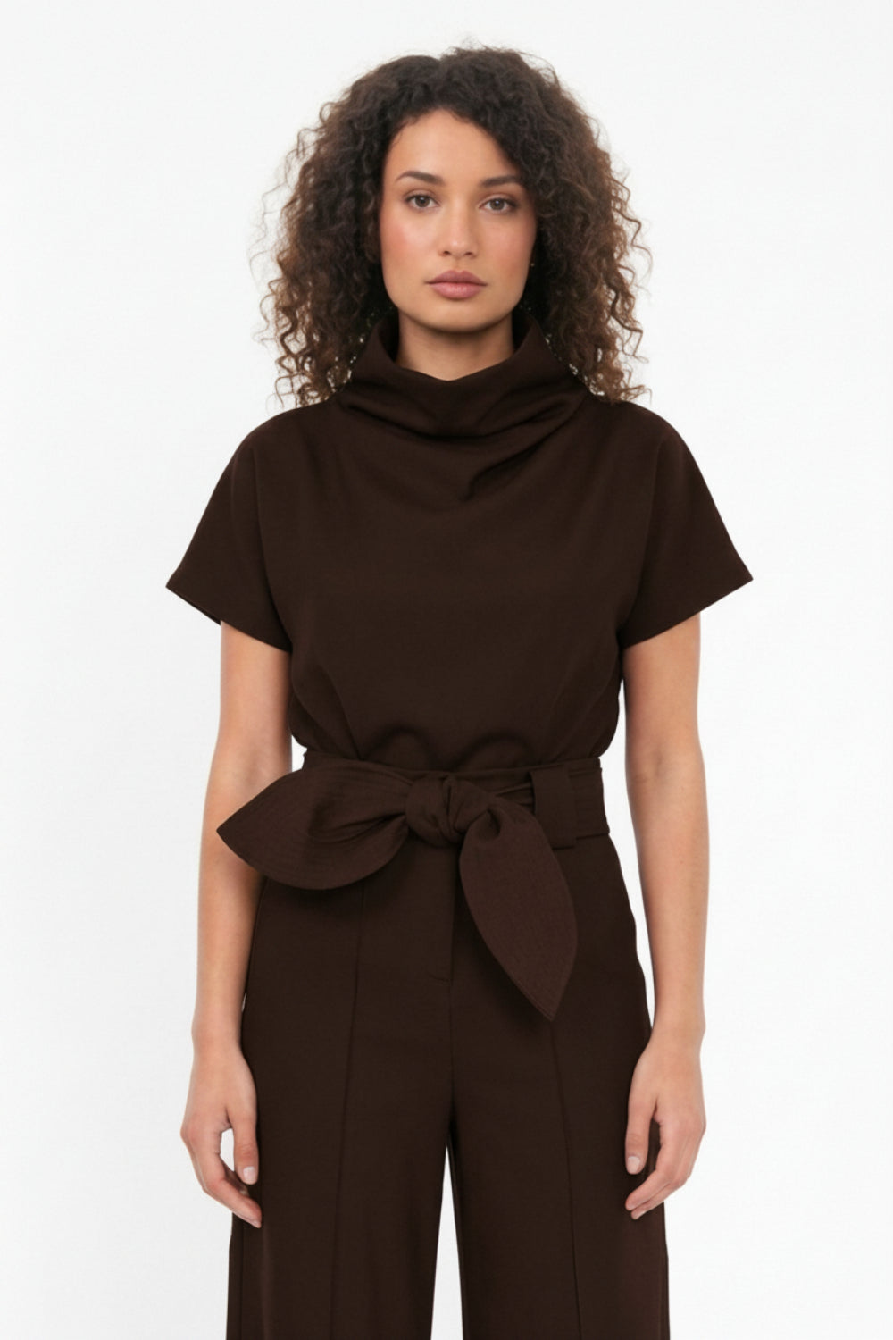 Arden Blouse Brown