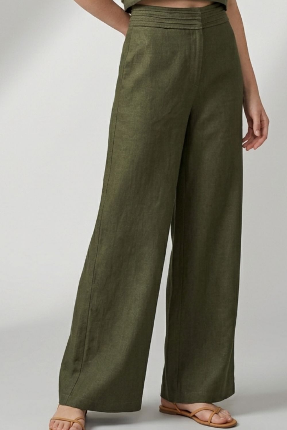 Burgos Pants Olive Green