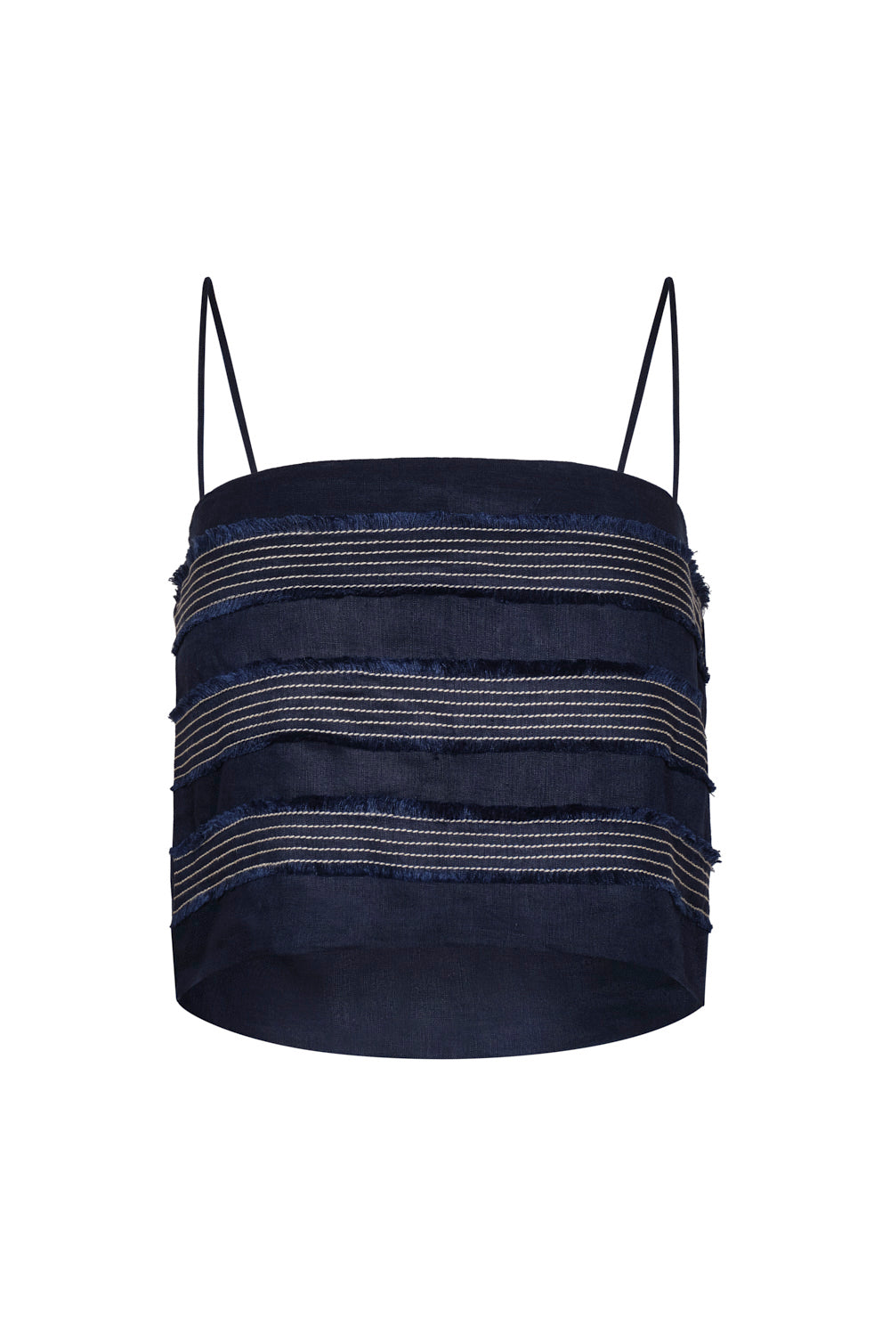 Eter Crop Top Navy Blue