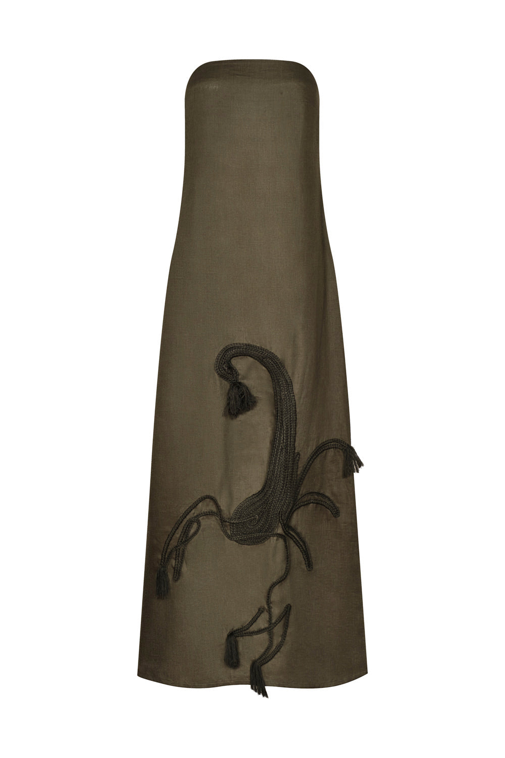Presagio Dress Olive Green