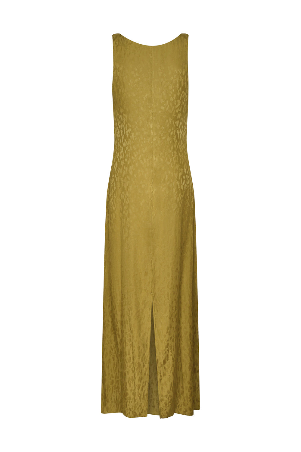 Hojarasca Dress Golden Lime