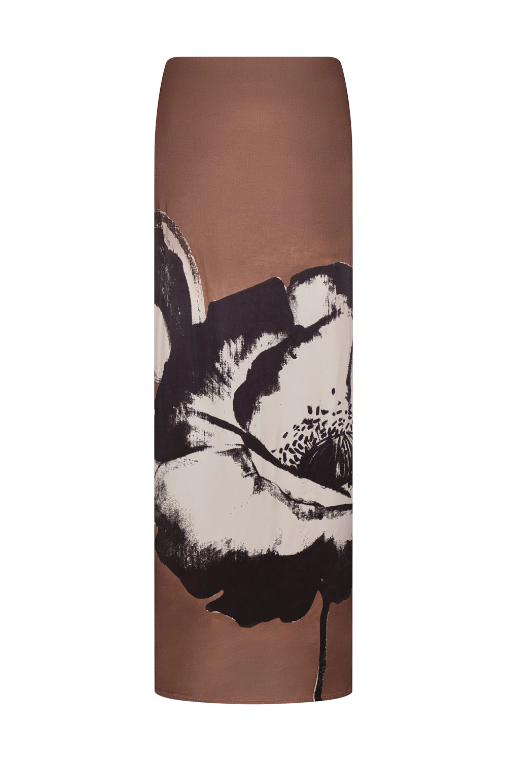 Flor de Loto Skirt Ivory Brown