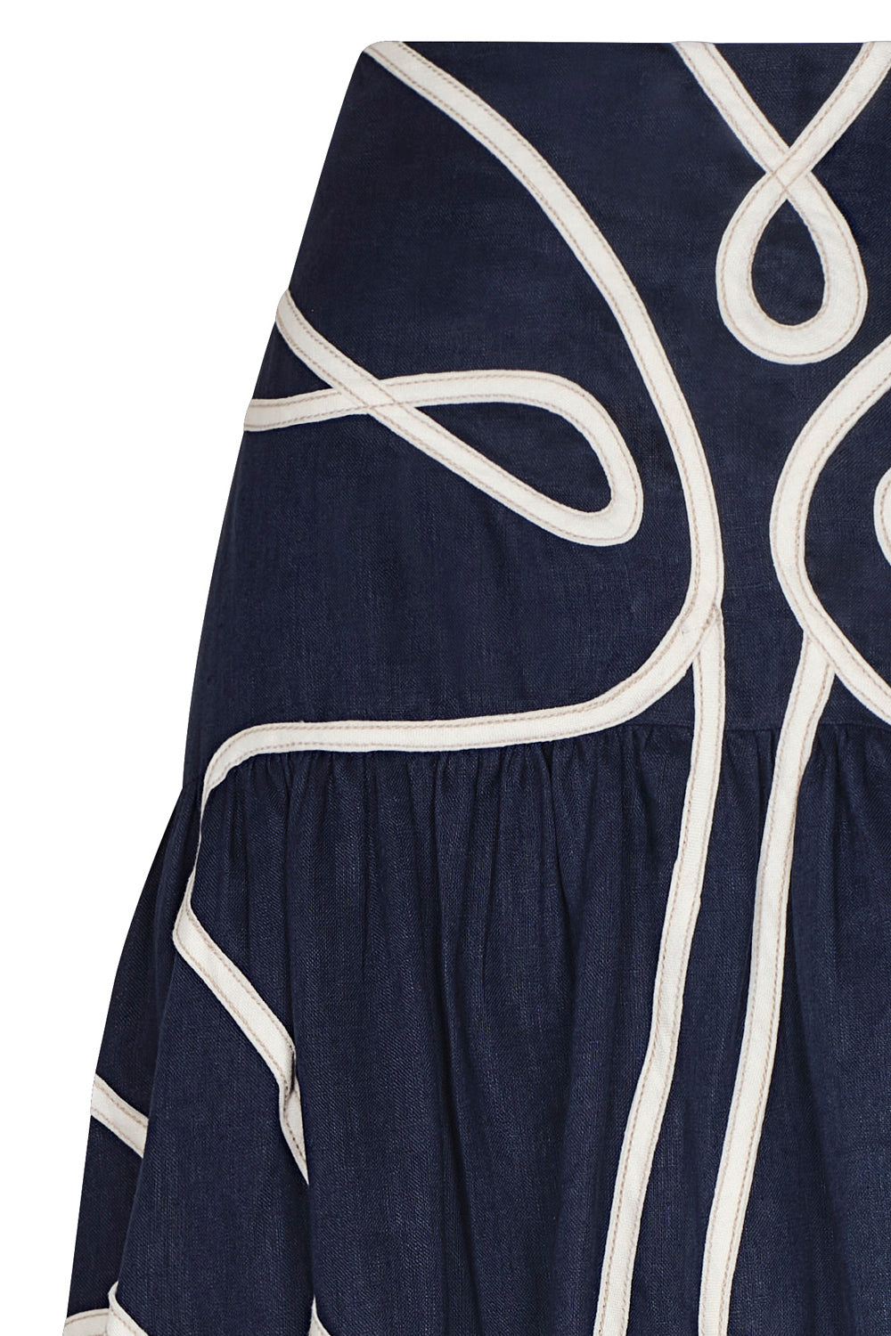 Santorini Skirt Navy Blue