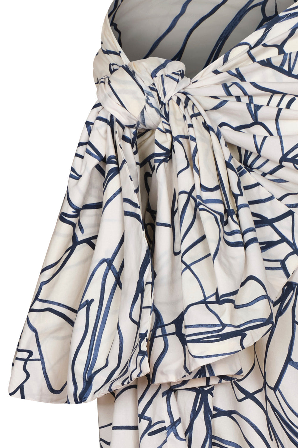 Isola Skirt Ivory Navy