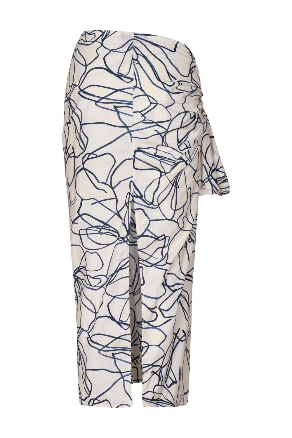 Isola Skirt Ivory Navy