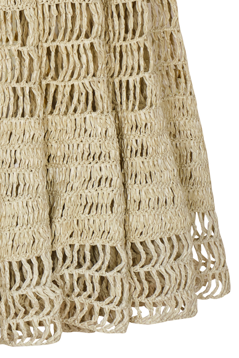 Macondo Skirt Cream Raffia