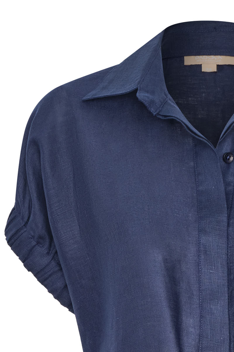 Dona Milano Shirt Navy Blue