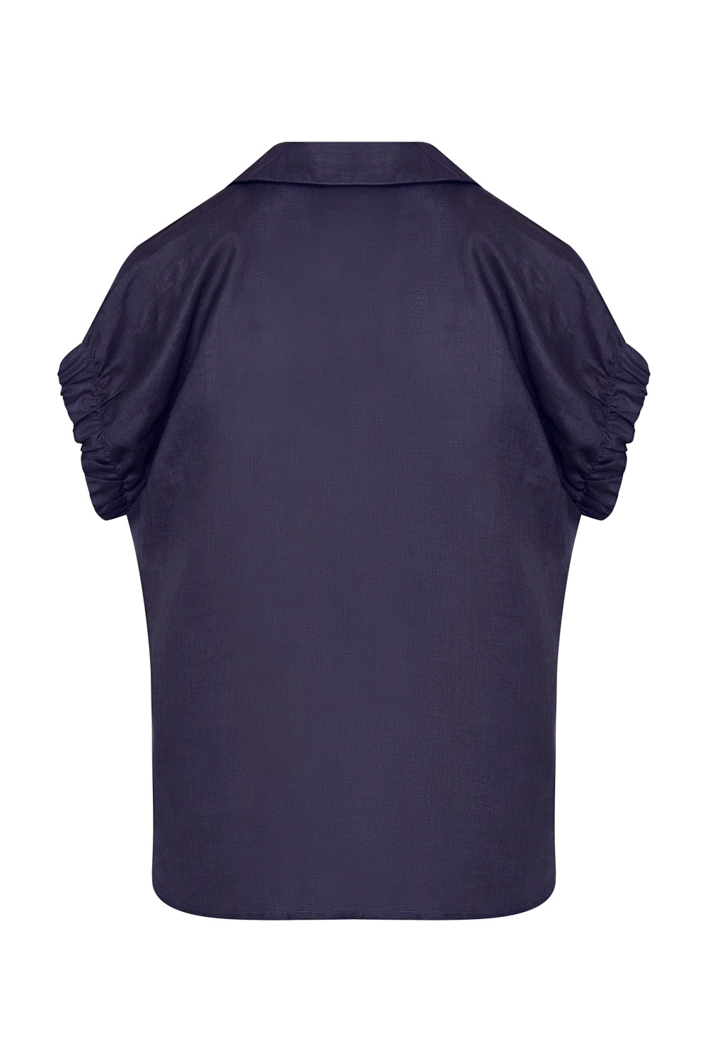 Janine Navy Blue Blouse