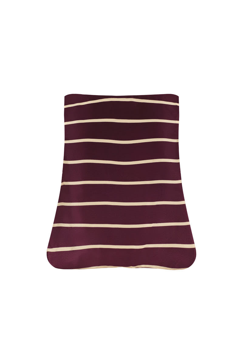 Galicia Crop Top Dark Purple
