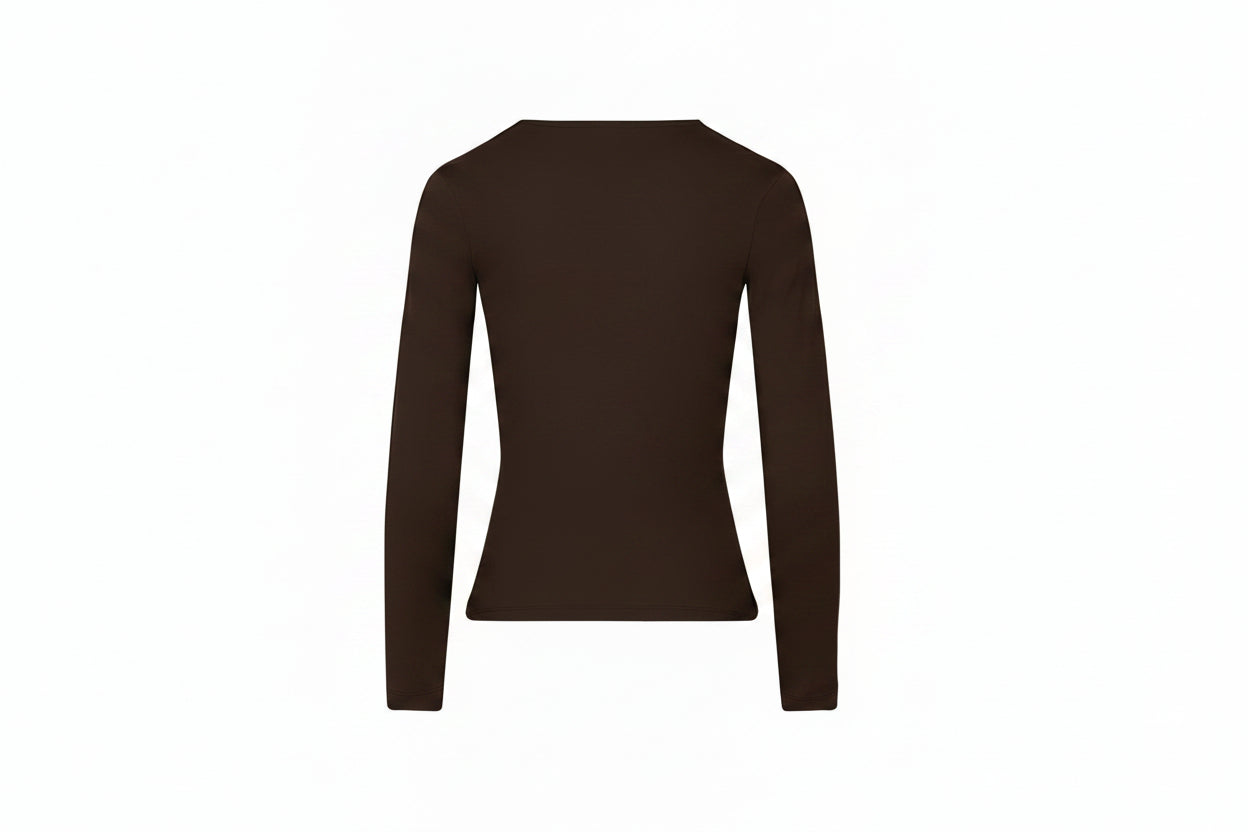 Hana Blouse Brown