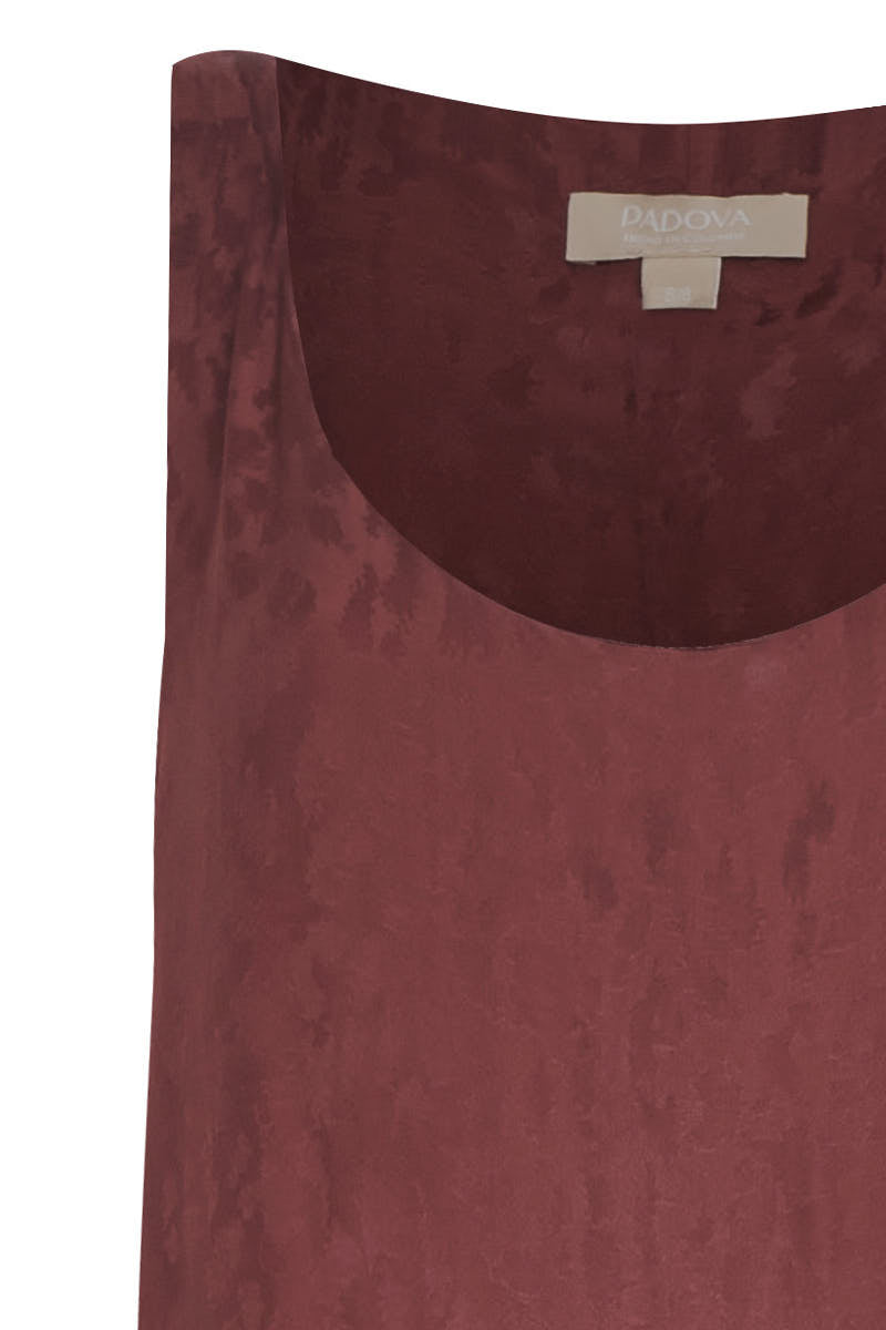Hojarasca Dress Burgundy