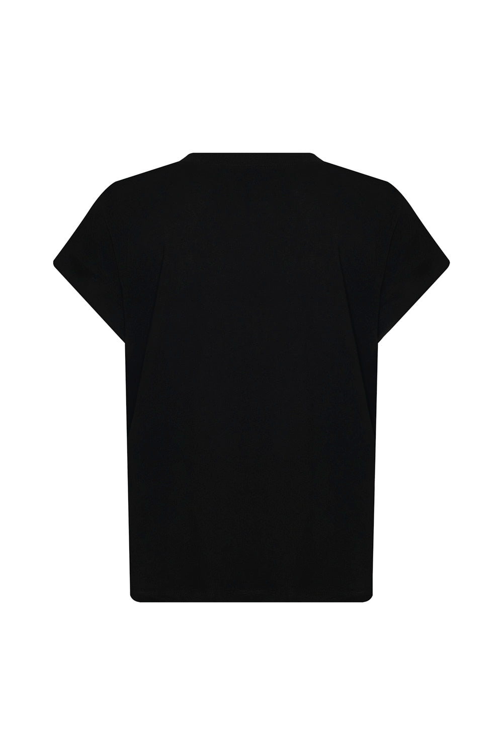 Marian Embroidered T-Shirt Black