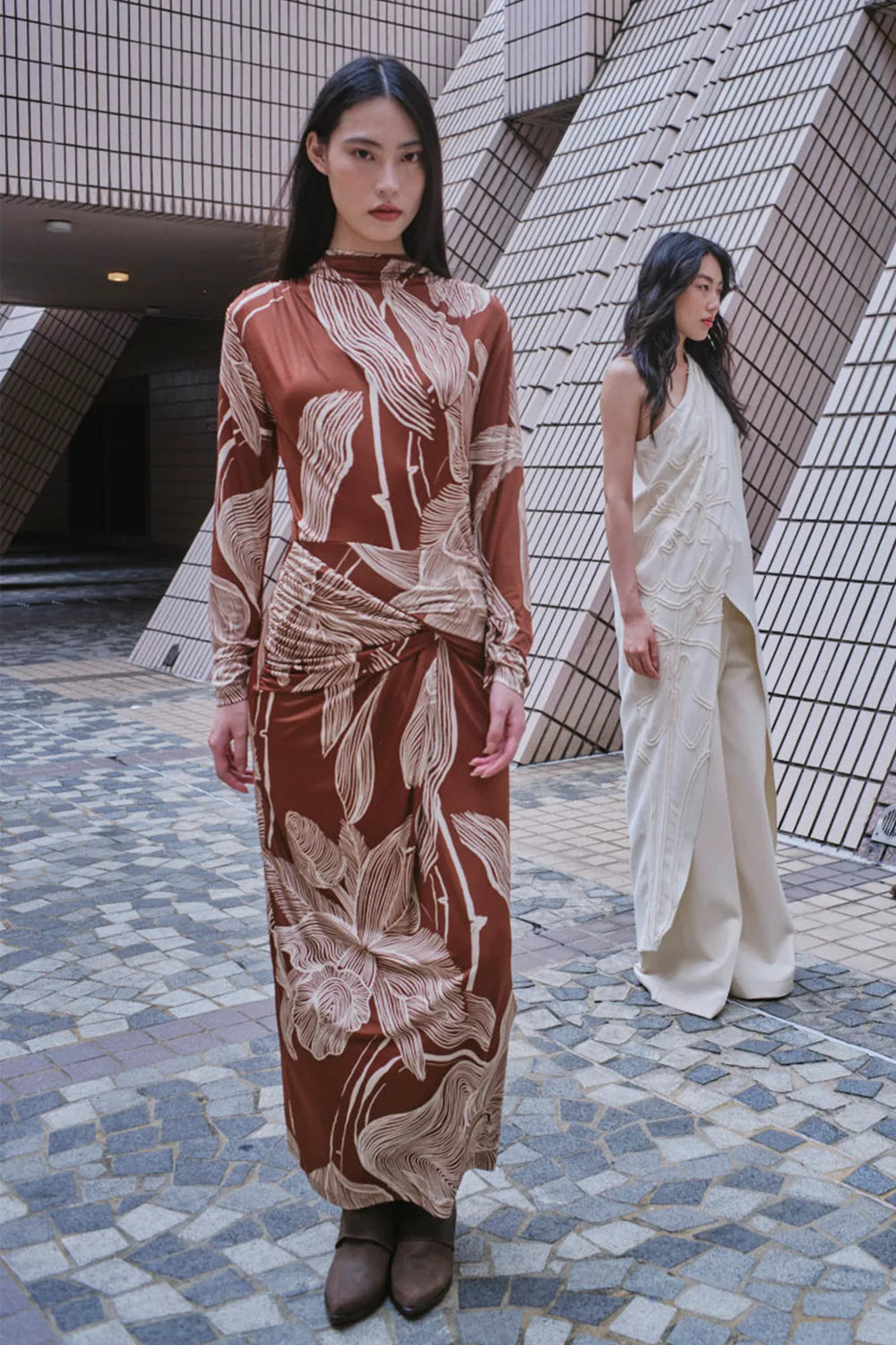 Velvet Wu Dress Mocha