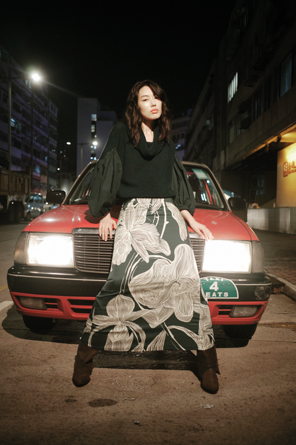 Nueva falda Arabela – Verde Marfil