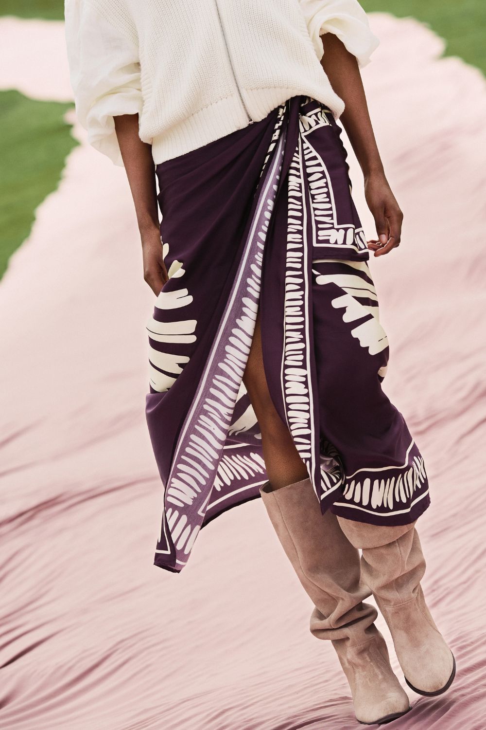 Montecarlo Skirt Dark Purple