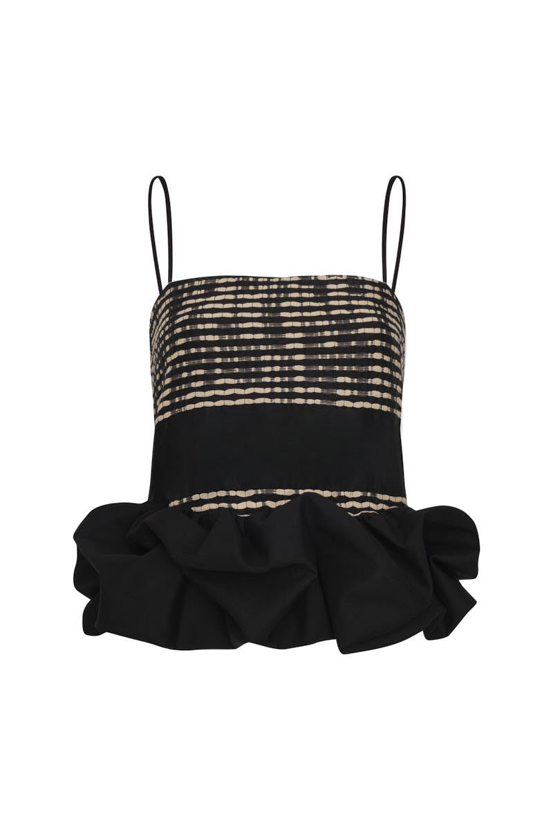 New Maia Crop Top Black