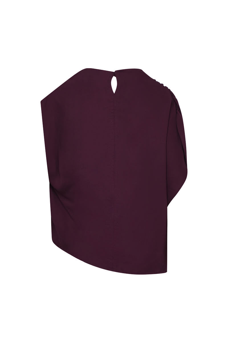 Tibet Blouse Dark Purple