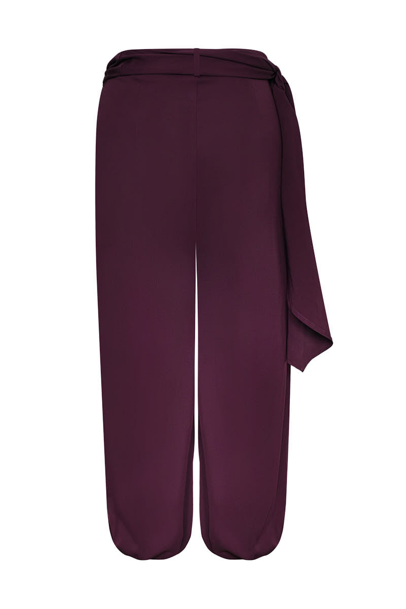 Valle Dorado Pants Dark Purple