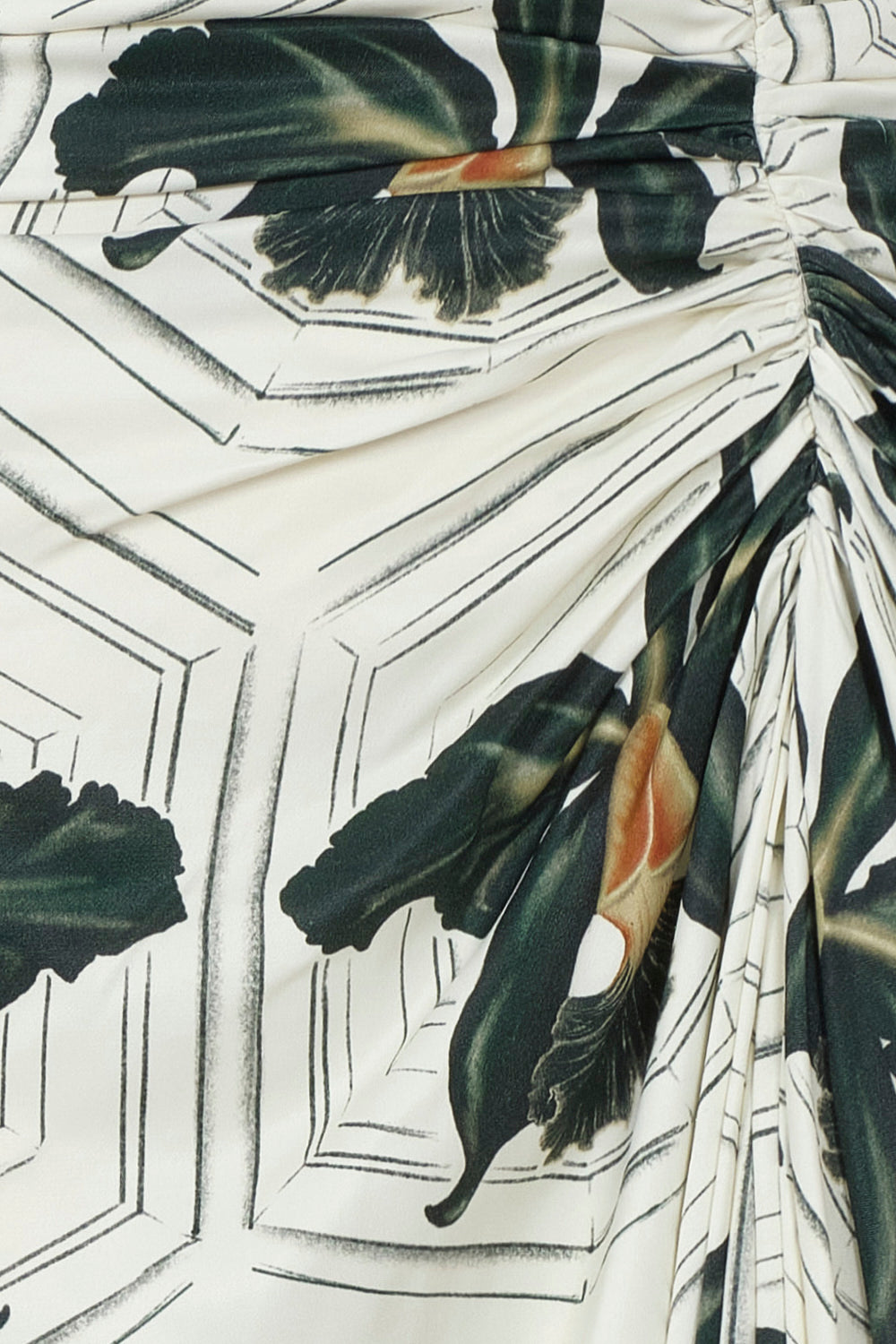 Aitana Ivory Green Skirt