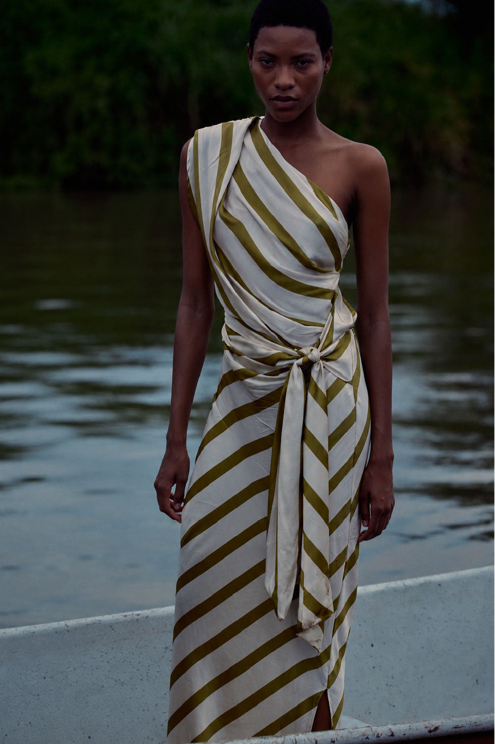 Sacramento Dress Natural Pistachio