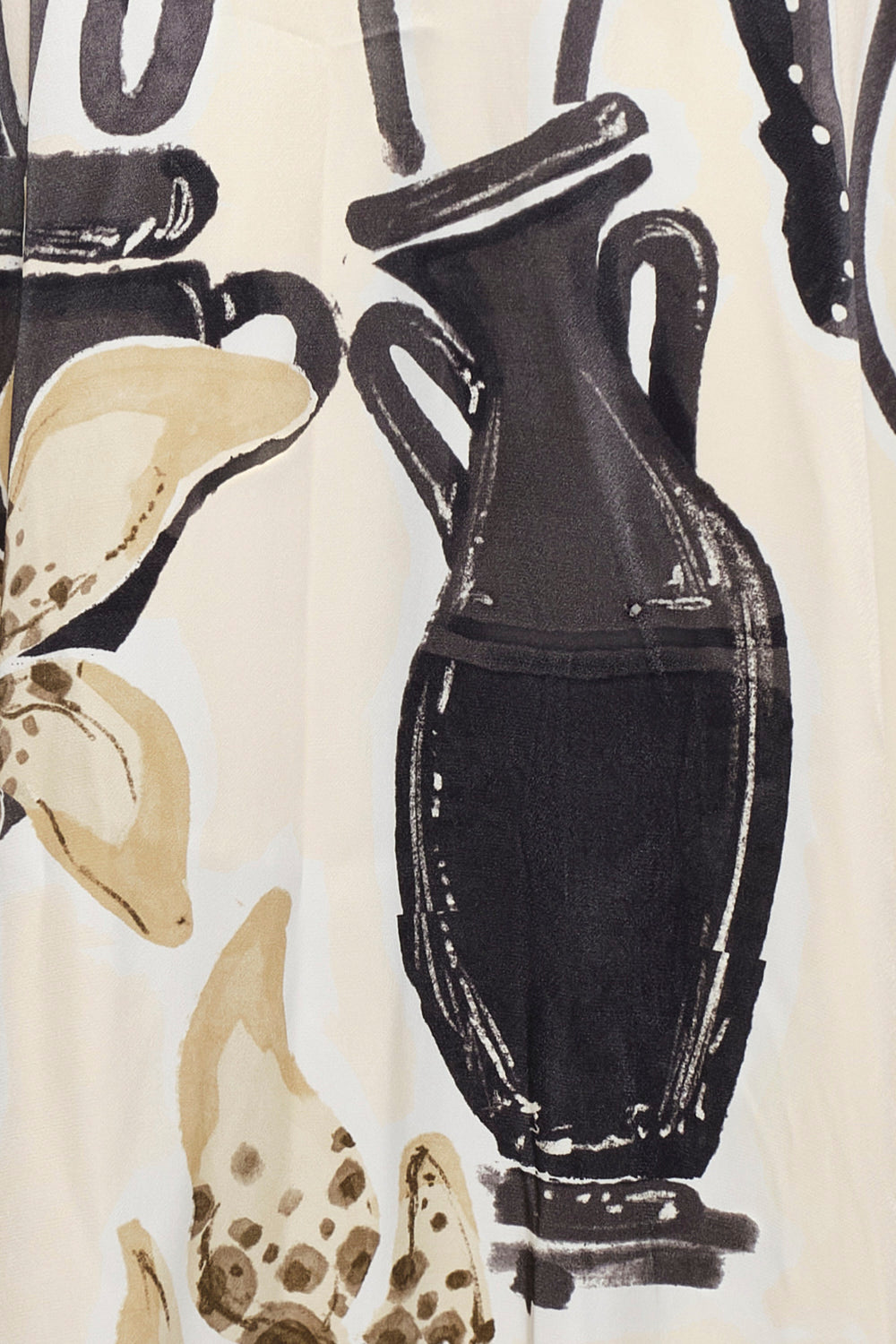 Solene Skirt Ivory Black
