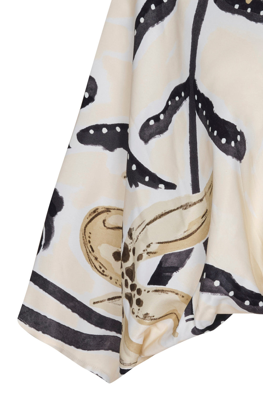 Providence Blouse Ivory Black