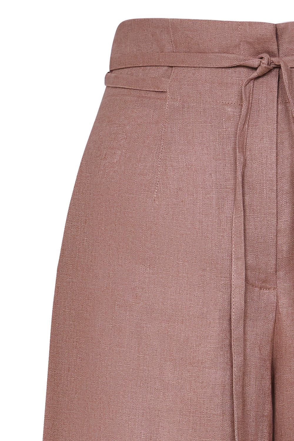 New Anabelle Mauve Linen Pants