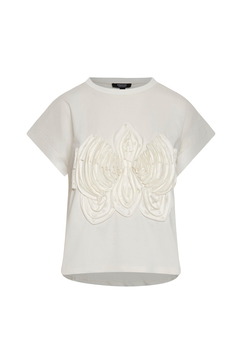 Marian Natural Embroided T-shirt