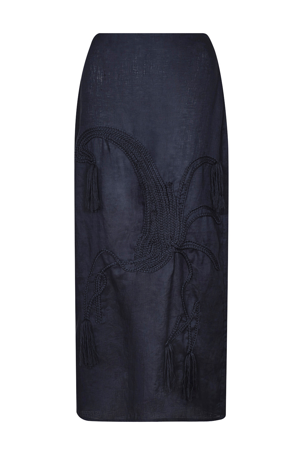 Arabela Scorpion Skirt Navy Blue
