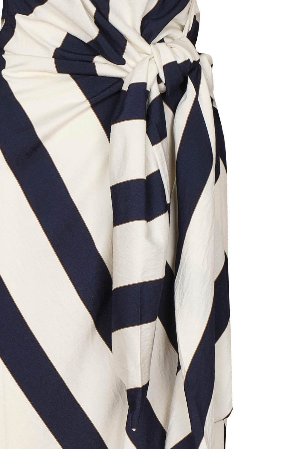 Sacramento Dress Ivory Navy