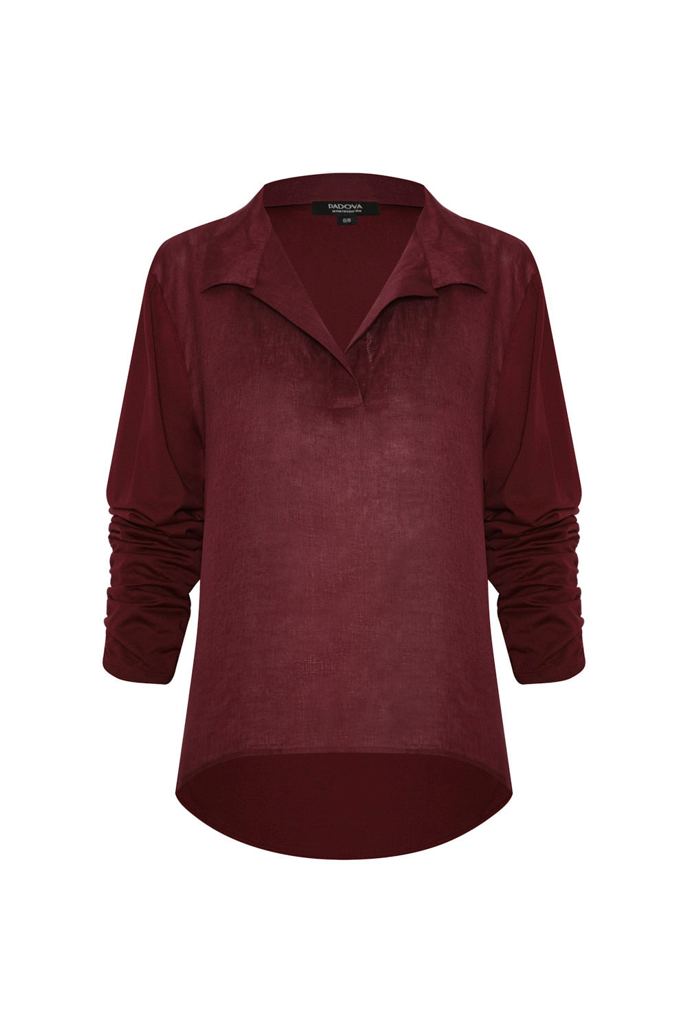 New Provenza Blouse Burgundy