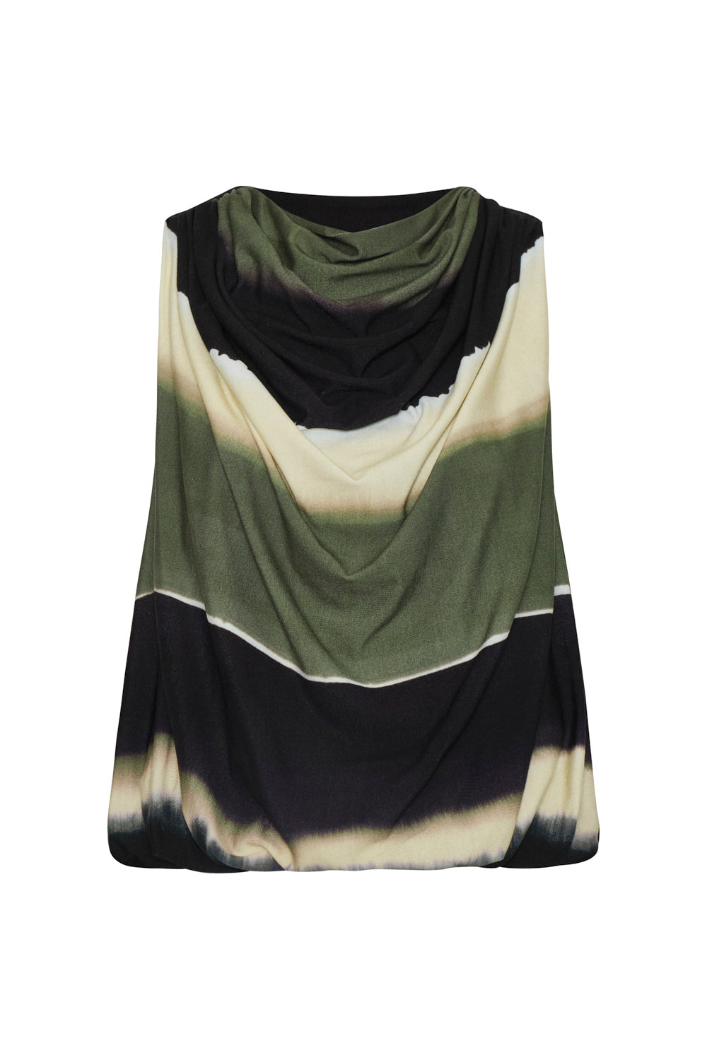 Santa Maria Blouse Ivory Green