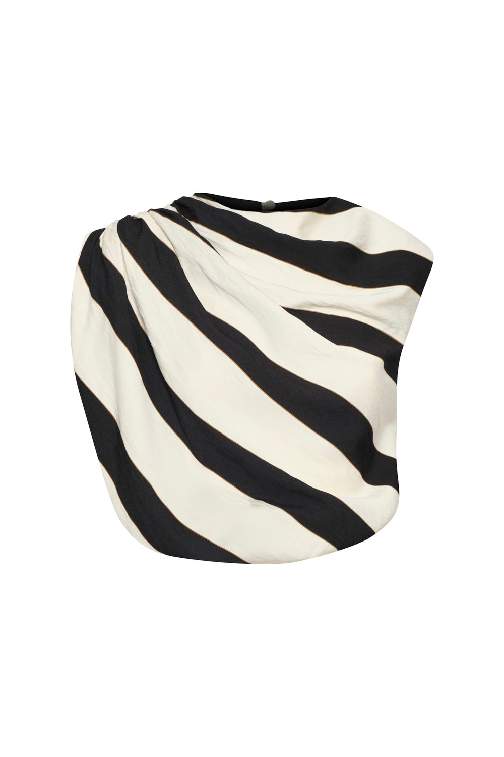 Aura de Jade Blouse Ivory Black