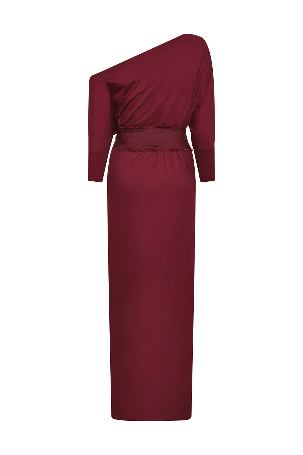 Luna di Positano Dress Burgundy