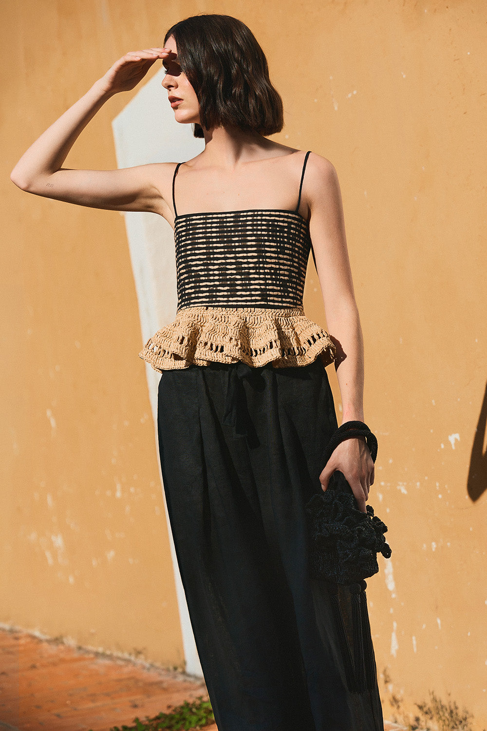 Paolo Pants Black