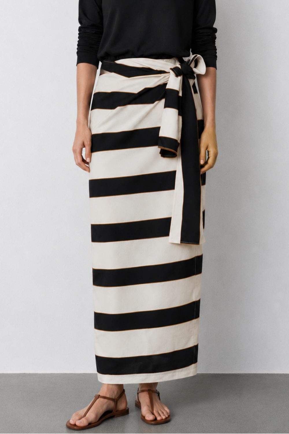 Samoa Skirt Ivory Black