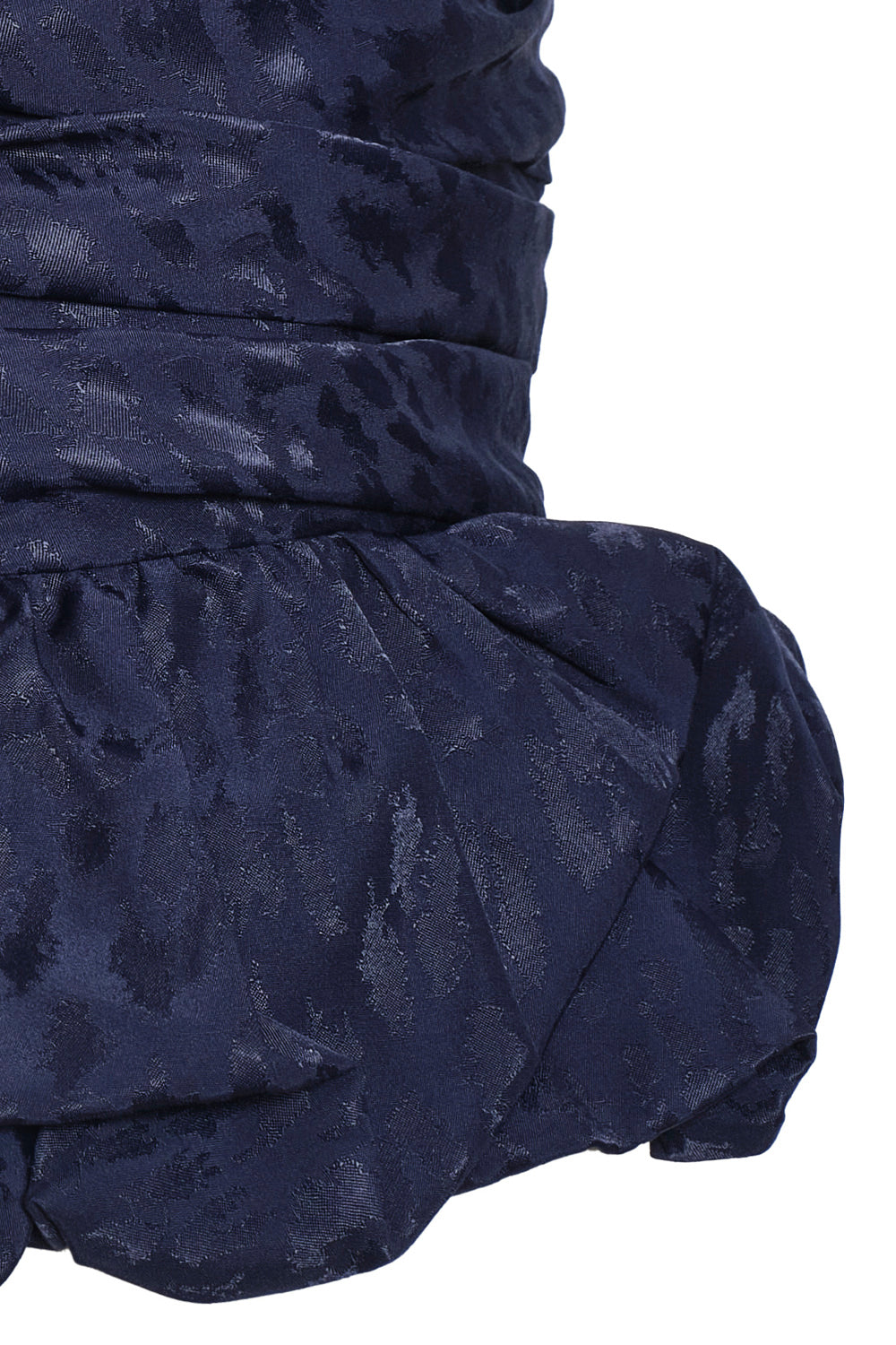 Maia Crop Top Navy Blue