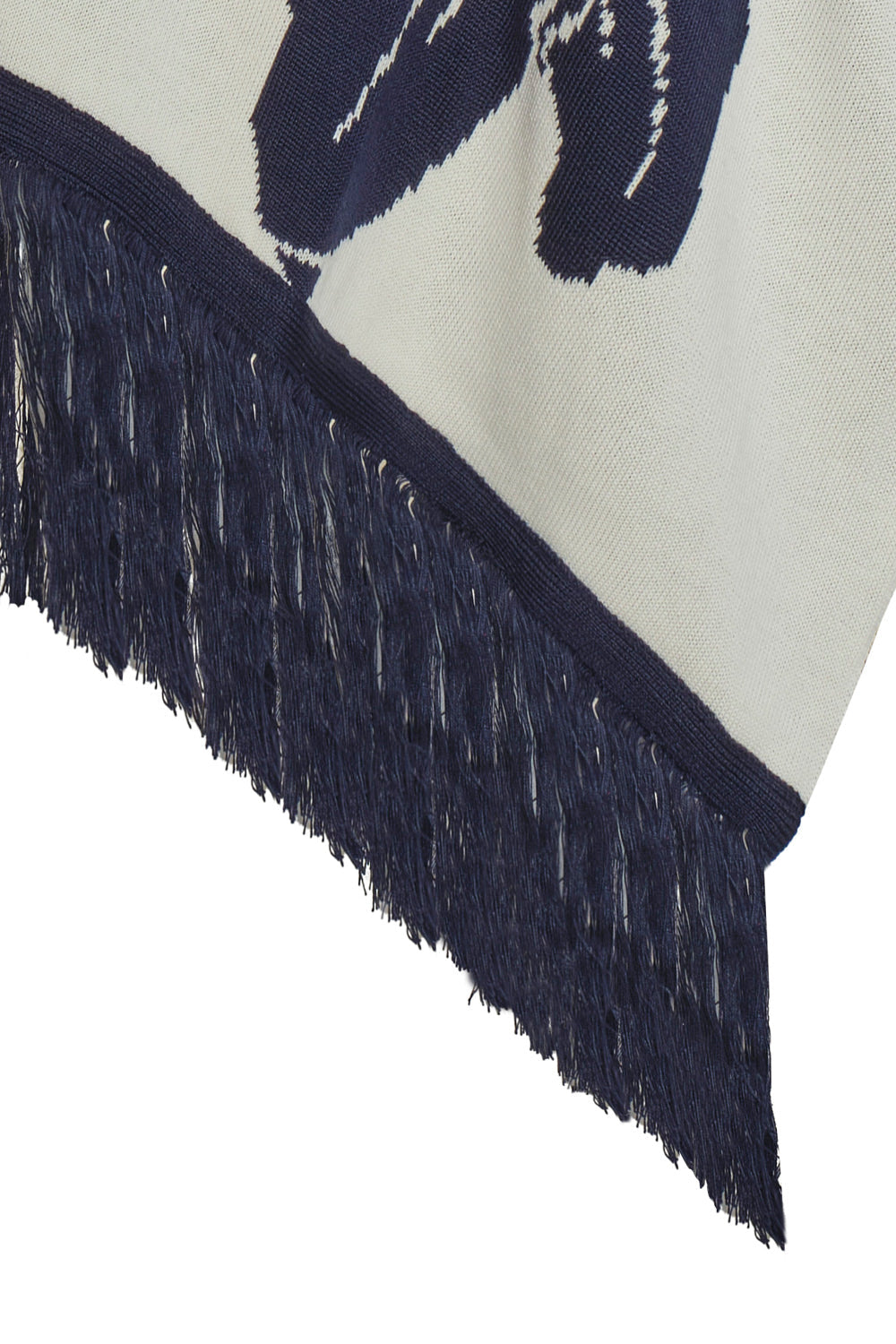 Yu Moon Scarf Blue Natural