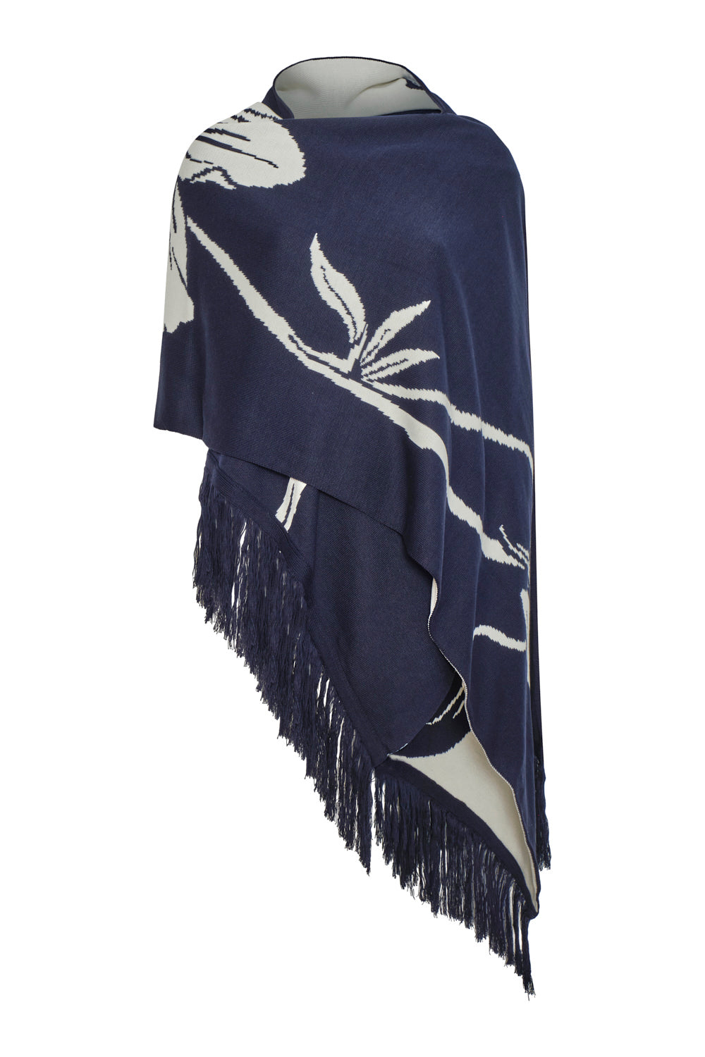 Yu Moon Scarf Blue Natural