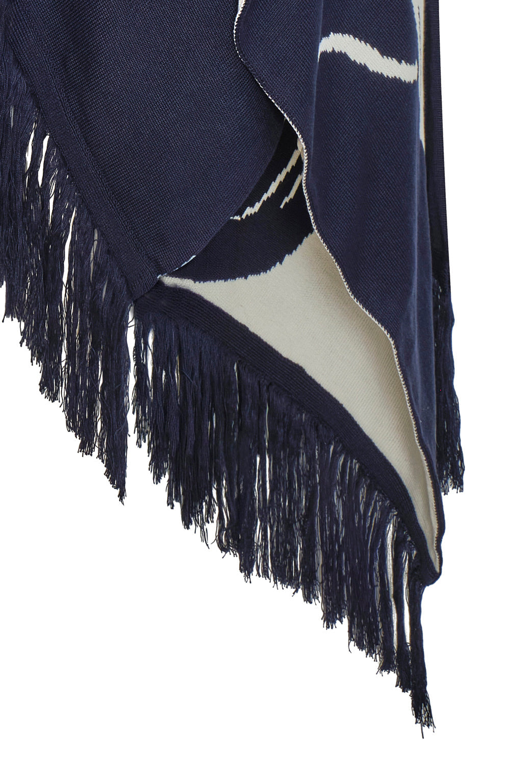 Yu Moon Scarf Blue Natural