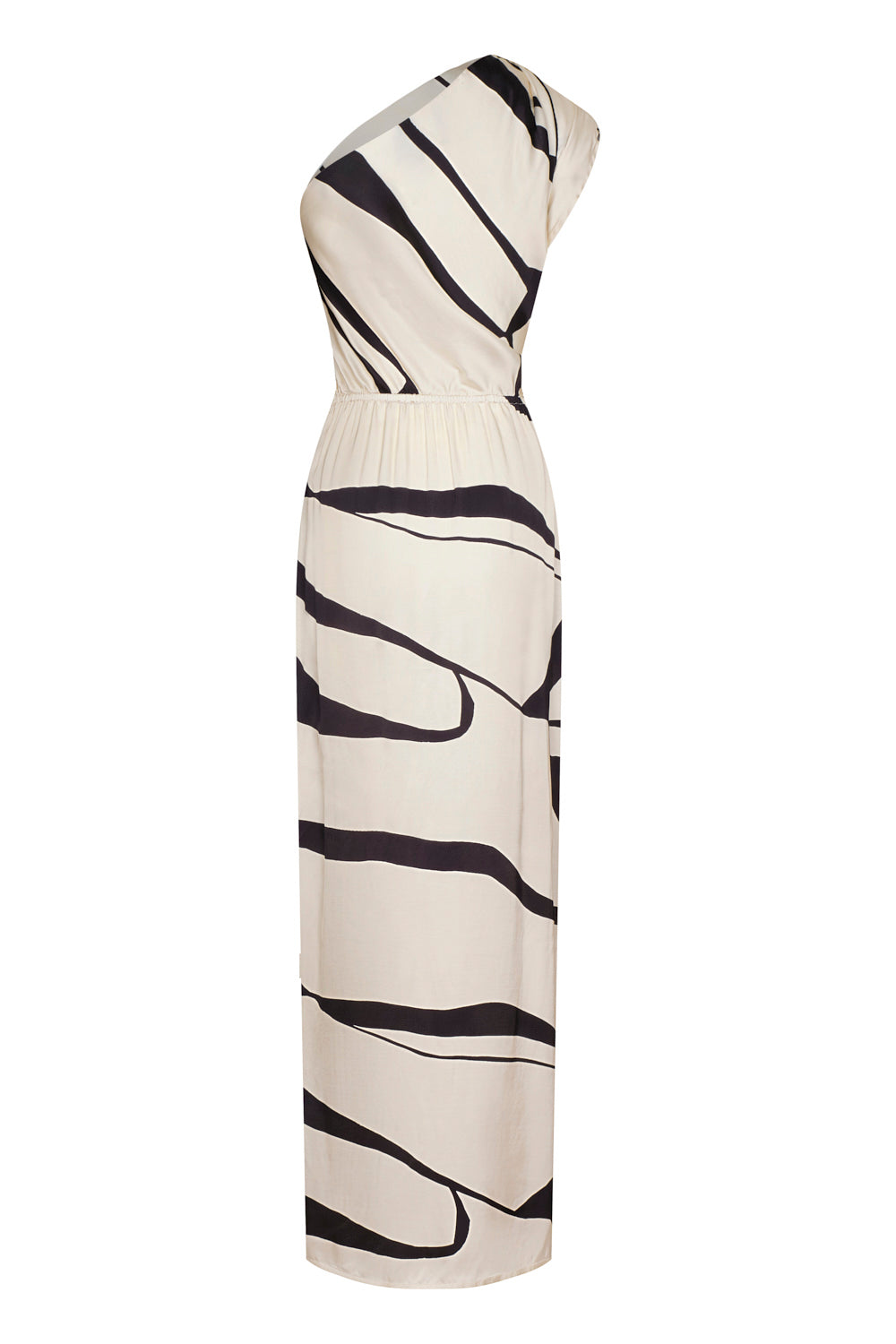 Sacramento Dress Ivory Black