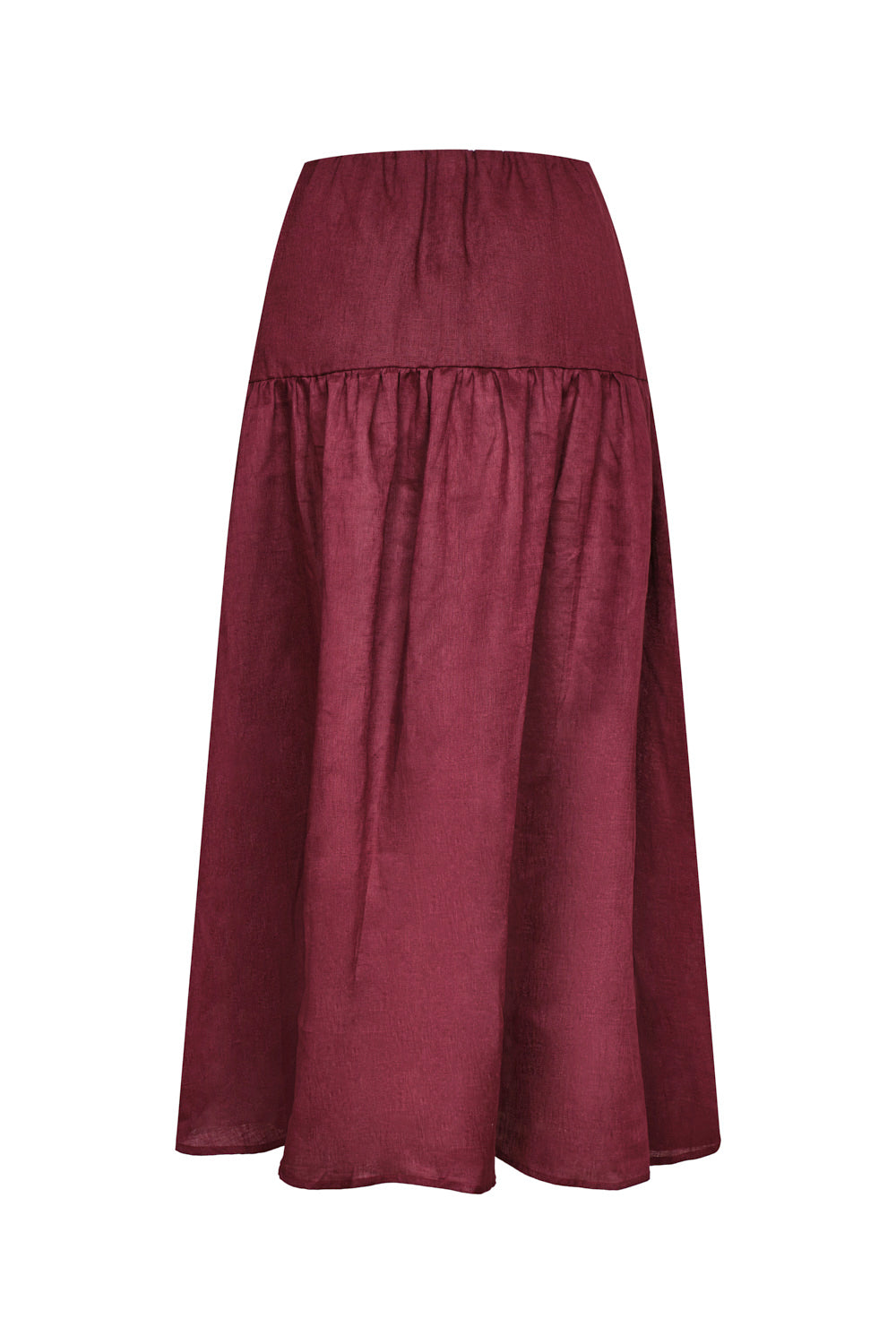 Santorini Skirt Burgundy