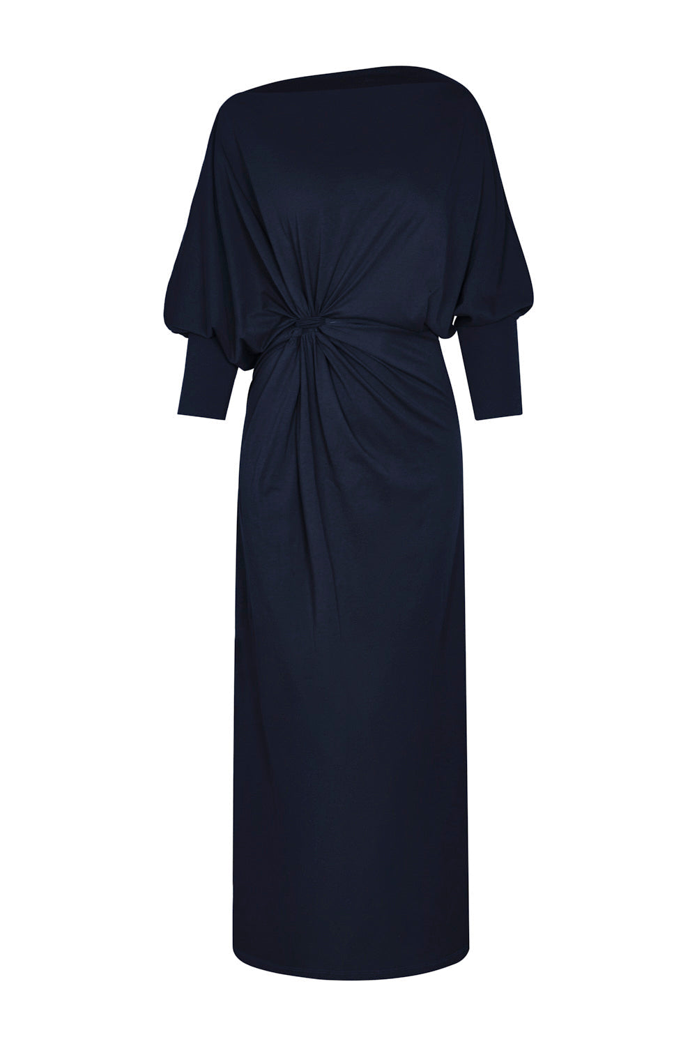 Monte Fuji Dress Navy Blue