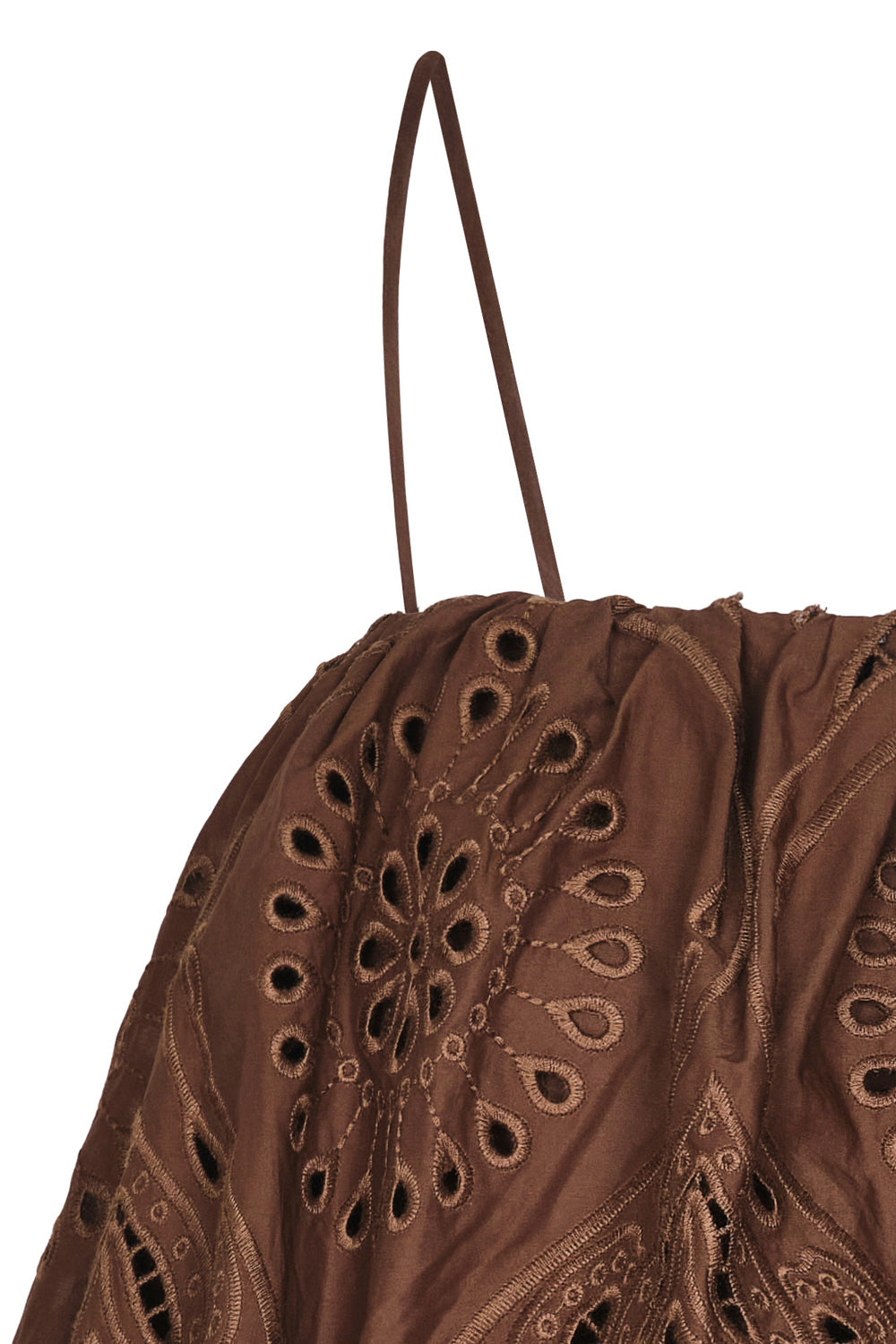 Vienna Crop Top Brown