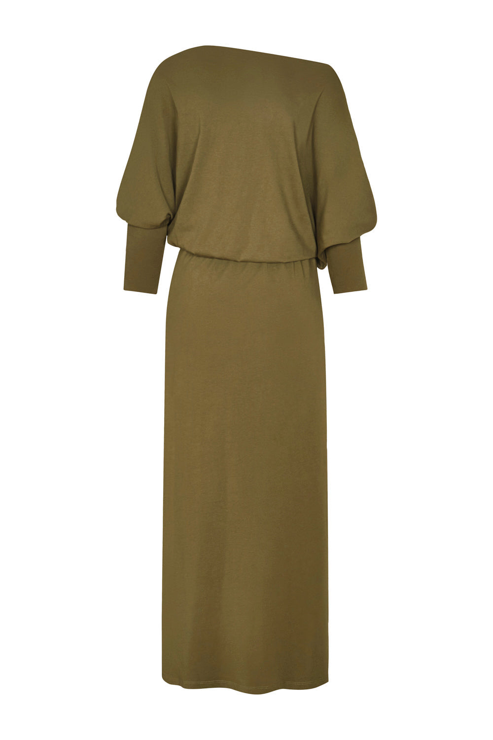 Monte Fuji Dress Olive Green